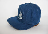 DENIM BLUE UNSTRUCTURED HAT