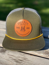 LEATHER PATCH GOLD ROPE SNAPBACK