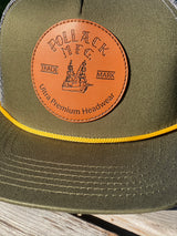 LEATHER PATCH GOLD ROPE SNAPBACK