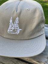 TAN UNSTRUCTURED HAT