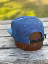 DENIM BLUE UNSTRUCTURED HAT