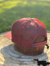 RED AND GOLD SNAPBACK