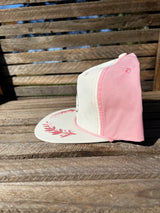 PINK NARWHAL UNSTRUCTURED HAT